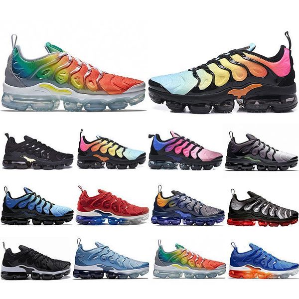 tn plus running shoes men women game royal rainbow bleached aqua triple white black fades blue volt trainer designer sneakers
tn plus running shoes men women game royal rainbow bleached aqua triple white black fades blue volt trainer designer sneakers