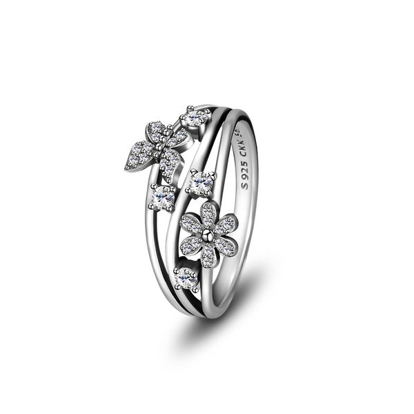 ckk original design 100% 925 sterling silver ring daisy & butterfly silver rings for women diy jewelry anillos mujer anel, Golden;silver
ckk original design 100% 925 sterling silver ring daisy & butterfly silver rings for women diy jewelry anillos mujer anel, Golden;silver