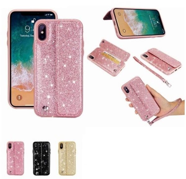 bling diamond card phone case case glitter with strap phone case for iphone xs max xr samsung
bling diamond card phone case case glitter with strap phone case for iphone xs max xr samsung