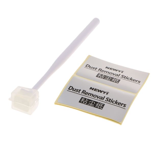 ccd cmos sensor cleaning pen brush cleaner kit for digital slr cameras - white