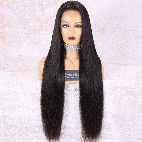 360 lace wig brazilian remy human hair 30 inch natural color natural straight 150% desity bleached knots pre-plucked hairline with babyhair, Black;brown
360 lace wig brazilian remy human hair 30 inch natural color natural straight 150% desity bleached knots pre-plucked hairline with babyhair, Black;brown