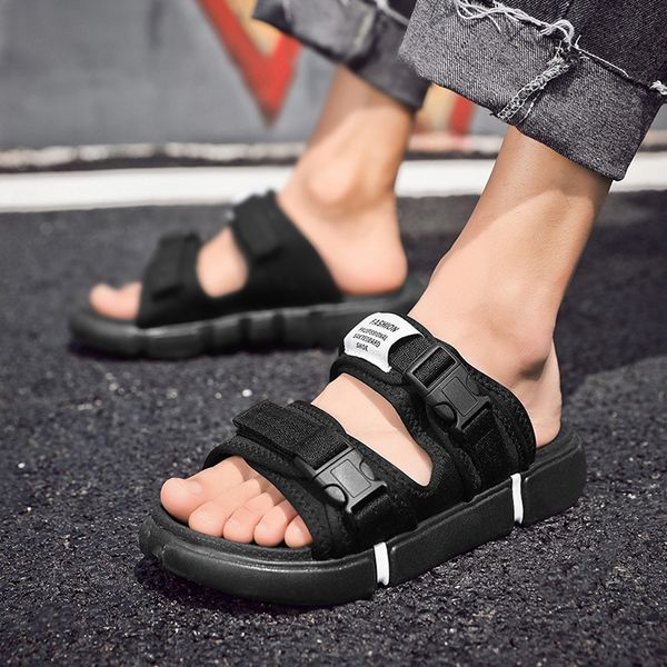 sandals men shoes fashion summer men flats platform antiskid lightweight non-slip beach casual sandal hole shoes flip flop, Black
sandals men shoes fashion summer men flats platform antiskid lightweight non-slip beach casual sandal hole shoes flip flop, Black