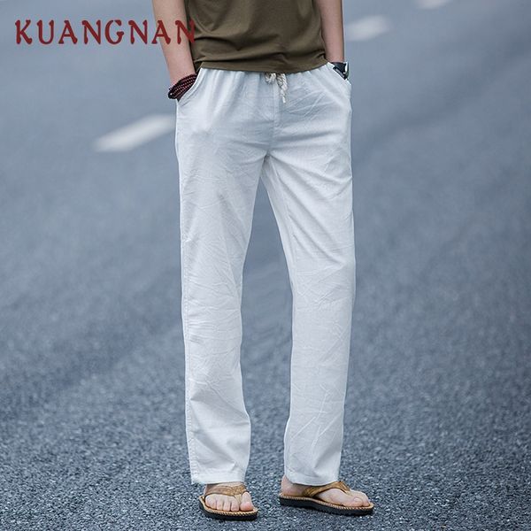 kuangnan chinese style linen pants men jogger japanese streetwear joggers men pants xxxl hip hop trousers 2019 spring, Black
kuangnan chinese style linen pants men jogger japanese streetwear joggers men pants xxxl hip hop trousers 2019 spring, Black