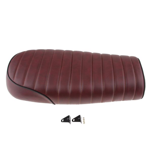 1 piece seat + 2 pieces metal brackets assemble + 4 pieces nuts vintage seat cushion
1 piece seat + 2 pieces metal brackets assemble + 4 pieces nuts vintage seat cushion