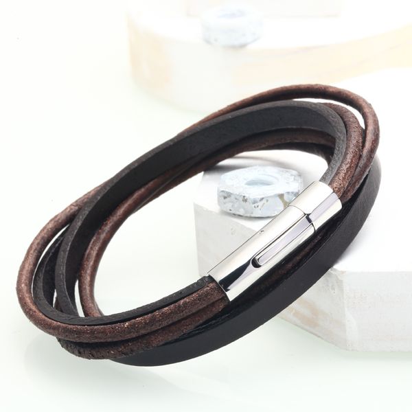 mcllroy fashion leather bracelet men multilayer brown genuine leather wristband rope bracelets female men jewelry christmas gift, Golden;silver
mcllroy fashion leather bracelet men multilayer brown genuine leather wristband rope bracelets female men jewelry christmas gift, Golden;silver