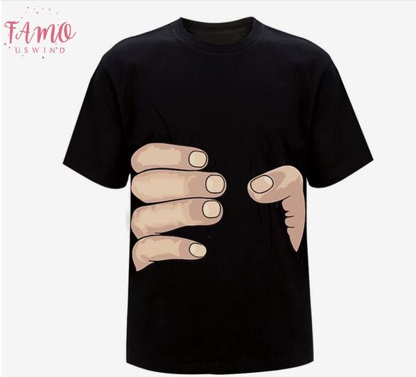 women t shirtsfunny big hand grab waist print short sleeve t shirt women drop shipping good quality, White
women t shirtsfunny big hand grab waist print short sleeve t shirt women drop shipping good quality, White