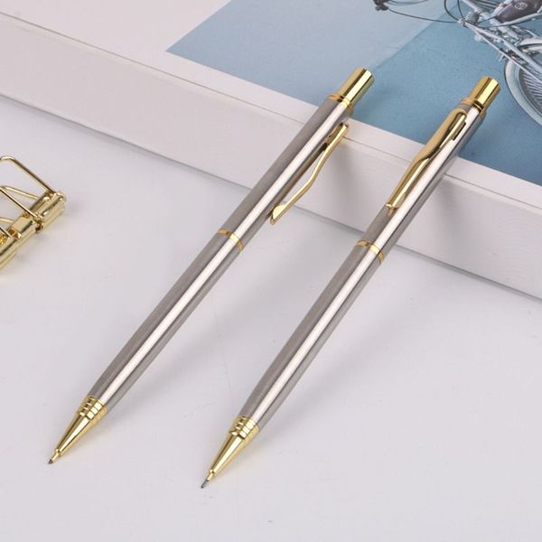 0.5mm commercial metal ballpoint pen mechanical pencil automatic pens writing drawing school supplies stationery, Blue;orange
0.5mm commercial metal ballpoint pen mechanical pencil automatic pens writing drawing school supplies stationery, Blue;orange