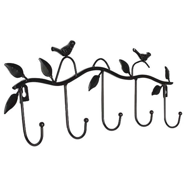iron birds leaves haowel/coat wall decor clothes hangers racks with 5 hooks black
iron birds leaves haowel/coat wall decor clothes hangers racks with 5 hooks black