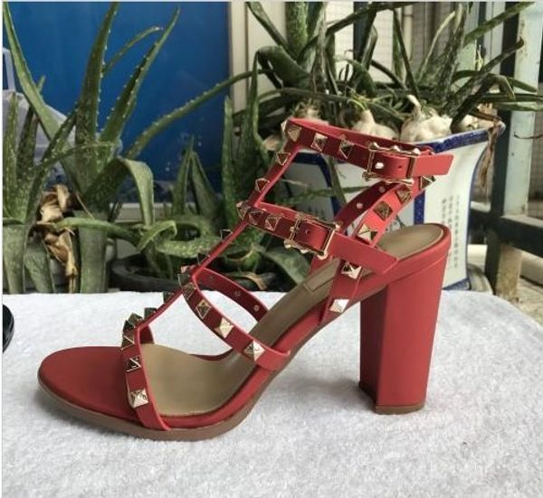 brand new 2019 new european women's rivets sandals with 9.5 cm high rivets fashion sandals 6 color sizes 35-41, Black
brand new 2019 new european women's rivets sandals with 9.5 cm high rivets fashion sandals 6 color sizes 35-41, Black