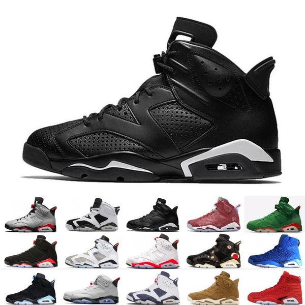 2019 Bred VI 6 6s Mens Basketball Shoes Infrared 23 3M Reflective Tinker Hatfield Slam Dunk CNY Wheat Men Sports Sneakers Designer Trainers
2019 Bred VI 6 6s Mens Basketball Shoes Infrared 23 3M Reflective Tinker Hatfield Slam Dunk CNY Wheat Men Sports Sneakers Designer Trainers
