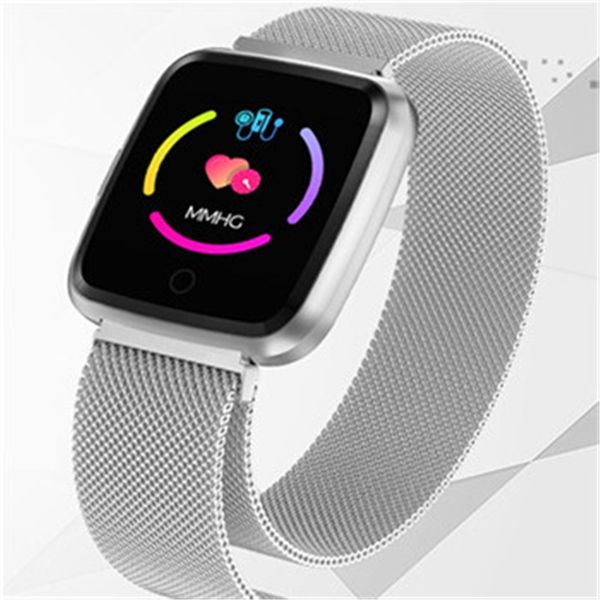bluetooth smart bracelet ip68 waterproof hd colorful touch screen intelligent bp hr health monitor wearable smart watch with steel belt
bluetooth smart bracelet ip68 waterproof hd colorful touch screen intelligent bp hr health monitor wearable smart watch with steel belt