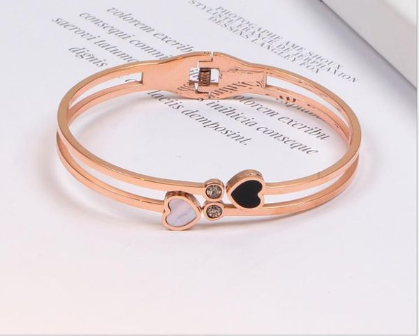 diamond black and white love bracelet 18k rose gold love hollow bracelet, Golden;silver
diamond black and white love bracelet 18k rose gold love hollow bracelet, Golden;silver