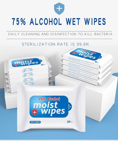 Free UPS Disinfectant Wipes Disposable 75% Rubbing Alcohol Hand Sanitizer Wet Wipes Antibacterial Sterilized Cotton Pads Disinfecting Dipe
Free UPS Disinfectant Wipes Disposable 75% Rubbing Alcohol Hand Sanitizer Wet Wipes Antibacterial Sterilized Cotton Pads Disinfecting Dipe