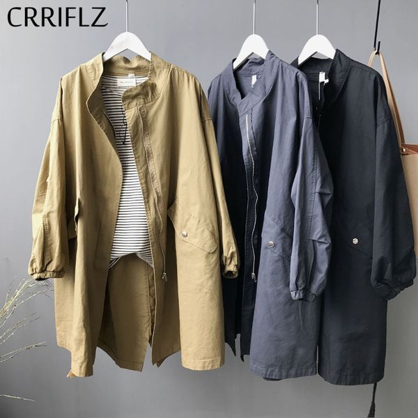 women's trench coats spring solid stand collar coat women casual zipper outwear 2021 crriflz, Tan;black
women's trench coats spring solid stand collar coat women casual zipper outwear 2021 crriflz, Tan;black