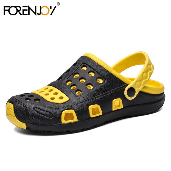 forenjoy men sandals sandali mare 2020 hole shoes eva garden shoes large size beach slippers zapatillas, Black
forenjoy men sandals sandali mare 2020 hole shoes eva garden shoes large size beach slippers zapatillas, Black