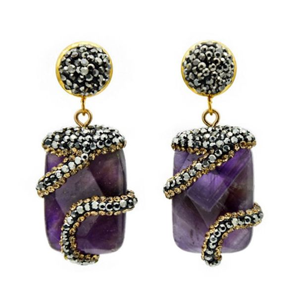 wholesale 5 pairs gold plated irregular shape amethyst crystal stud earrings for women tiger eye stone jewelry, Golden;silver
wholesale 5 pairs gold plated irregular shape amethyst crystal stud earrings for women tiger eye stone jewelry, Golden;silver
