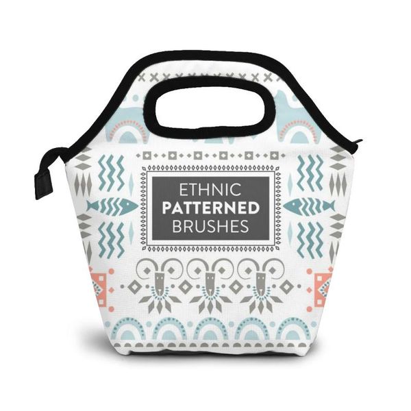 ethnic patterned brushes lunch bag boxes bags portable insulated picnic box for women men, Blue;pink
ethnic patterned brushes lunch bag boxes bags portable insulated picnic box for women men, Blue;pink