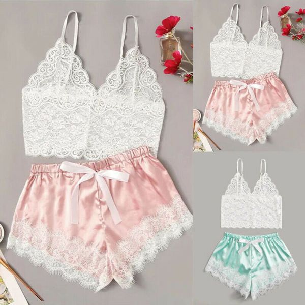 lace silk pajamas sets women underwear set pajama bathrobe sleepwear summer clothes, Blue;gray
lace silk pajamas sets women underwear set pajama bathrobe sleepwear summer clothes, Blue;gray