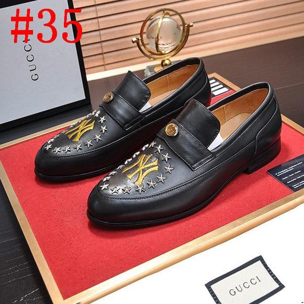 20ss 2020 luxury business leather shoes party casual shoe slip-on flat loafers mens formal dress shoes wedding nightclub party shoes bonsin, Black
20ss 2020 luxury business leather shoes party casual shoe slip-on flat loafers mens formal dress shoes wedding nightclub party shoes bonsin, Black