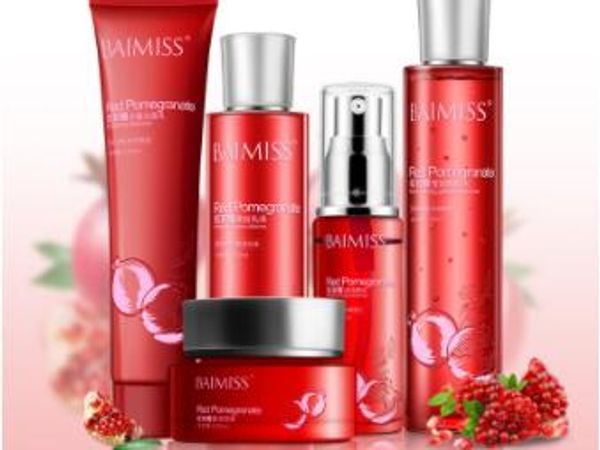 red pomegranate nutritious moisture essence face cream skin care sets whitening anti aging wrinkle cream facial set 5pcs
red pomegranate nutritious moisture essence face cream skin care sets whitening anti aging wrinkle cream facial set 5pcs