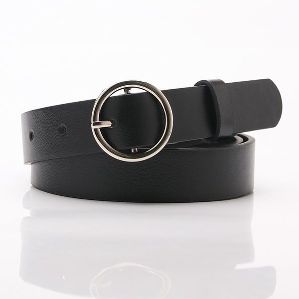 women leather belt round buckle belts female leisure jeans wild metal buckle women strap belt, Black;brown
women leather belt round buckle belts female leisure jeans wild metal buckle women strap belt, Black;brown