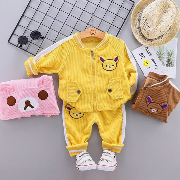 boy sets 2019 spring and autumn new cartoon bear female baby corduroy set zipper two-piece toddler boy kids clothes girls, White
boy sets 2019 spring and autumn new cartoon bear female baby corduroy set zipper two-piece toddler boy kids clothes girls, White