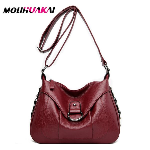 2020 new luxury soft leather women messenger bag casual women's shoulder crossbody bag female handbag black bolsa feminina
2020 new luxury soft leather women messenger bag casual women's shoulder crossbody bag female handbag black bolsa feminina