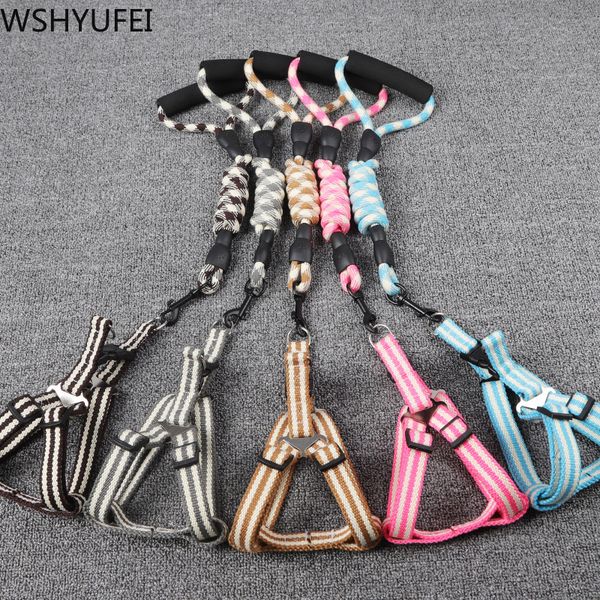 3pcs \ lot cotton double color round rope pet dog leash chest back rope dog leash soft and comfortable pet supplies
3pcs \ lot cotton double color round rope pet dog leash chest back rope dog leash soft and comfortable pet supplies