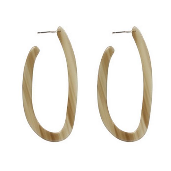 mottled hoop earrings bohemia acrylic resin hoops stud earrings for women, ladies, girls-gray grey, Golden;silver
mottled hoop earrings bohemia acrylic resin hoops stud earrings for women, ladies, girls-gray grey, Golden;silver