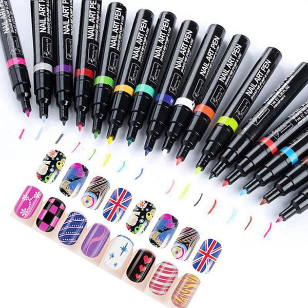3d nail art gel paint pen for nail decoration polish pen easy using professional salon painting gel tools hybrid, Red;pink
3d nail art gel paint pen for nail decoration polish pen easy using professional salon painting gel tools hybrid, Red;pink