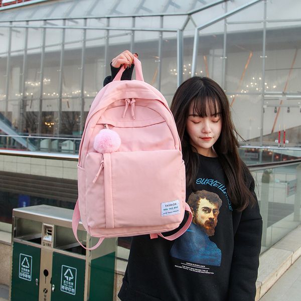 2020 new ladies backpack korean fashion casual simple multifunctional large capacity women's backpack
2020 new ladies backpack korean fashion casual simple multifunctional large capacity women's backpack