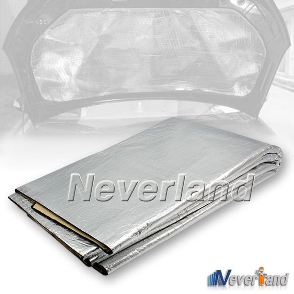 48"x40" 121cmx100cm car truck automotive heat sound shield foil insulation barrier exhaust muffler mat for hood firewall d10
48"x40" 121cmx100cm car truck automotive heat sound shield foil insulation barrier exhaust muffler mat for hood firewall d10