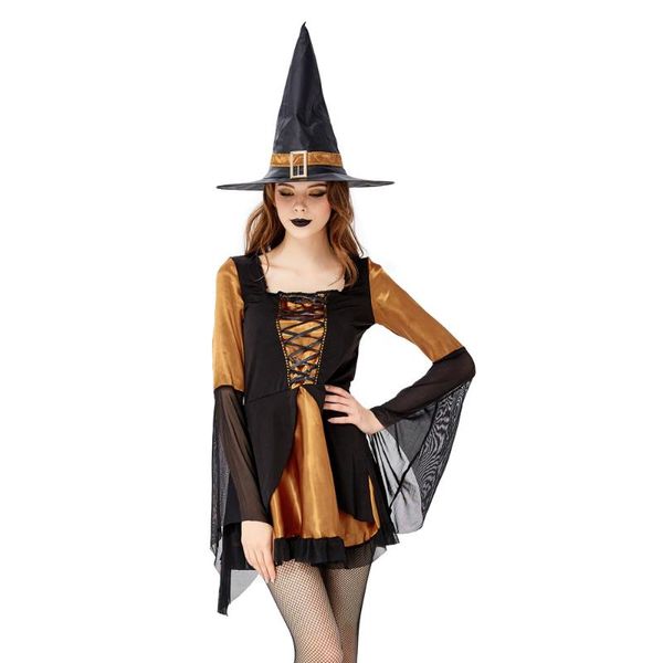 halloween carnival holiday party witch costume female orange witch costumes short mini dress dresses for women adult, Silver
halloween carnival holiday party witch costume female orange witch costumes short mini dress dresses for women adult, Silver