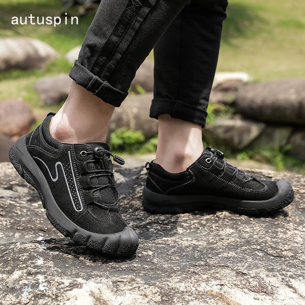 autuspin outdoors hiking shoes genuine leather soft rubber tactical hunting boots men breathable retro trekking men's sneakers
autuspin outdoors hiking shoes genuine leather soft rubber tactical hunting boots men breathable retro trekking men's sneakers