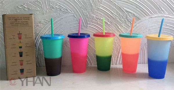 plastic detachable cup to change color magic water bottles 700ml advertising insulated tumblers heat protection portable 5 colors
plastic detachable cup to change color magic water bottles 700ml advertising insulated tumblers heat protection portable 5 colors