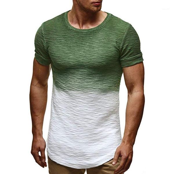 short sleeve men clothing casual bresthable tees mens summer designer colorblock homme tshirt slim crew neck, White;black
short sleeve men clothing casual bresthable tees mens summer designer colorblock homme tshirt slim crew neck, White;black