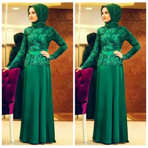 2019 high neck long sleeves lace a-line evening dresses muslim long sweep train women maxi prom party gowns vestidos de soiree modest custom, Black;red
2019 high neck long sleeves lace a-line evening dresses muslim long sweep train women maxi prom party gowns vestidos de soiree modest custom, Black;red