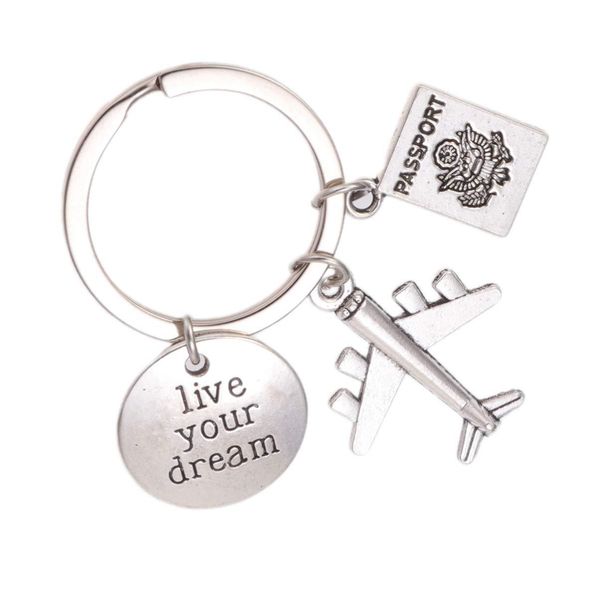 live your dream alphabet tag pilot dream keychain keyring aircraft passport charm pendant keychain diy creative jewelry travel memorial gift, Slivery;golden
live your dream alphabet tag pilot dream keychain keyring aircraft passport charm pendant keychain diy creative jewelry travel memorial gift, Slivery;golden