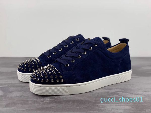 with red bottom sneakers low toe spikes flat red bottom men and women leather sneakers party designer shoes 01g, Black
with red bottom sneakers low toe spikes flat red bottom men and women leather sneakers party designer shoes 01g, Black