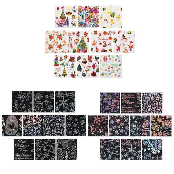 10pcs diy christmas nail sticker full wraps nail art star snowflake decal women beauty manicure decoration, Black
10pcs diy christmas nail sticker full wraps nail art star snowflake decal women beauty manicure decoration, Black