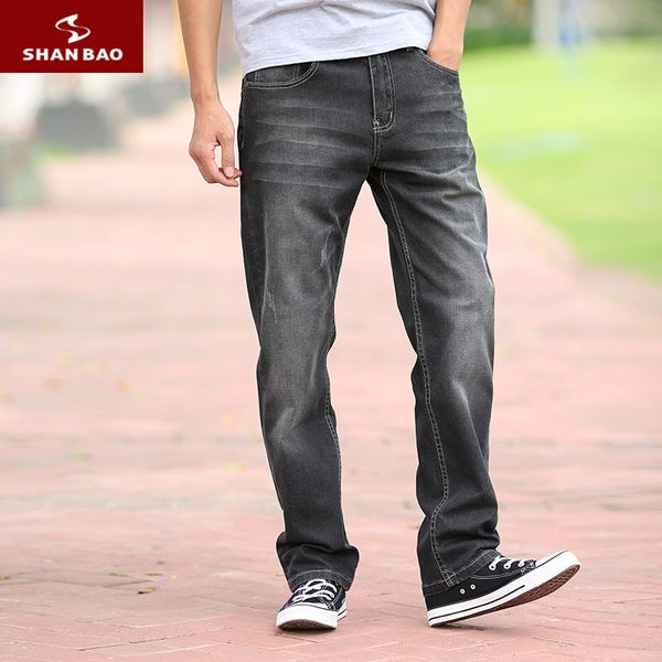 40 42 44 46 men's gray denim jeans luxury comfortable soft cotton 2020 autumn and winter new straight loose jeans, Blue
40 42 44 46 men's gray denim jeans luxury comfortable soft cotton 2020 autumn and winter new straight loose jeans, Blue