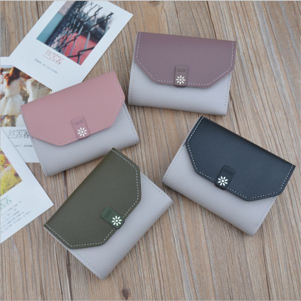 cute lady small slim wallets women mini patchwork wallets pu leather purse girls short money clip wallet card bag, Red;black
cute lady small slim wallets women mini patchwork wallets pu leather purse girls short money clip wallet card bag, Red;black