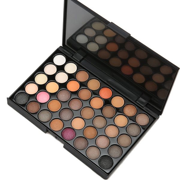 

new eyeshadow palette 40 colors shimmer matte smoky eyes earth color long lasting eye shadow palettes makeup palette ing