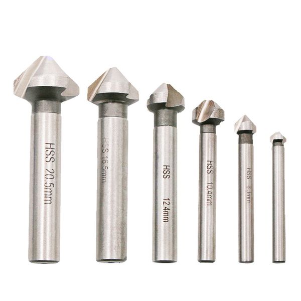 3 flute hss hard metals countersink drill bit set three edge chamfer chamfering end mill cutter woodworking drill bits
3 flute hss hard metals countersink drill bit set three edge chamfer chamfering end mill cutter woodworking drill bits