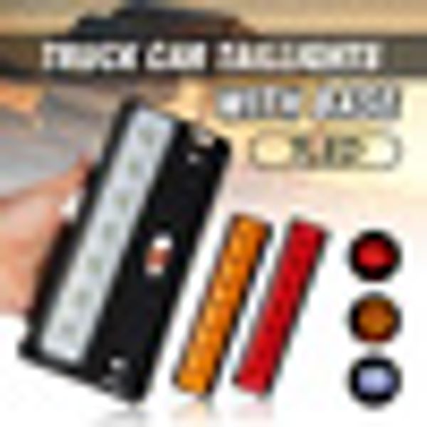 7led 12v trailer tail lights stail indicator side light turn signal brake lamp waterproof truck car taillights with 2x2 base
7led 12v trailer tail lights stail indicator side light turn signal brake lamp waterproof truck car taillights with 2x2 base