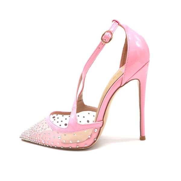 fashion women pumps lady pink mesh criss-cross crystal strass point toe bride wedding shoes high heels 12cm 10cm thin, Black
fashion women pumps lady pink mesh criss-cross crystal strass point toe bride wedding shoes high heels 12cm 10cm thin, Black