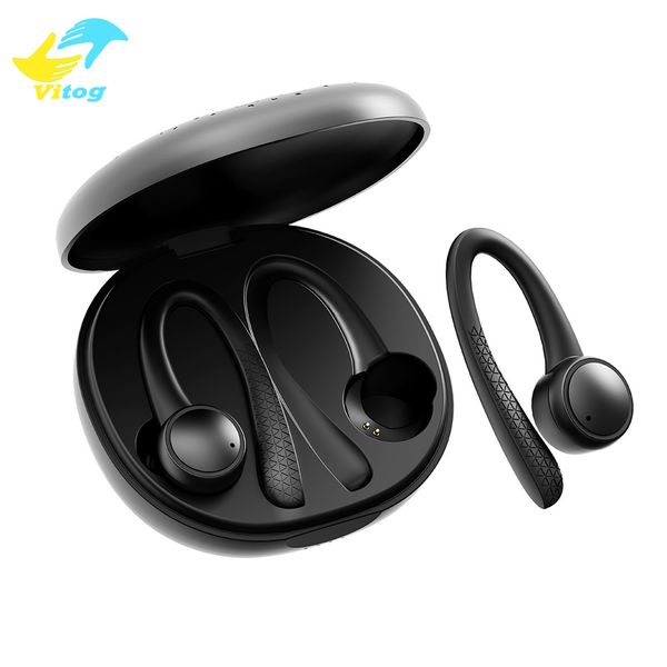 vitog t7 pro tws 5.0 wireless bluetooth earphone hifi stereo earhook headphones sports headset with charging box for all smart phone
vitog t7 pro tws 5.0 wireless bluetooth earphone hifi stereo earhook headphones sports headset with charging box for all smart phone