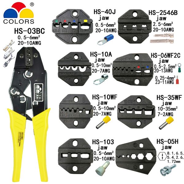 crimping pliers hs-03bc 8 jaw for plug /tube/insulation/no insulation/crimping cap/coaxial cable terminals kit 230mm clamp tools
crimping pliers hs-03bc 8 jaw for plug /tube/insulation/no insulation/crimping cap/coaxial cable terminals kit 230mm clamp tools