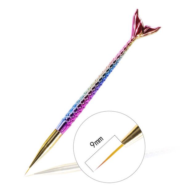 new 3 pcs/set nail art liner pen brush mermaid handle tips painting drawing manicure polish tools smr88
new 3 pcs/set nail art liner pen brush mermaid handle tips painting drawing manicure polish tools smr88
