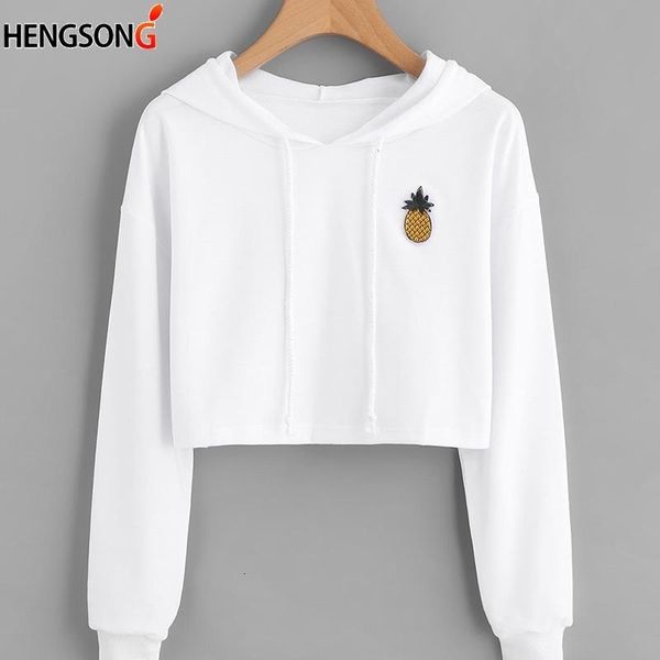 white drop shoulder long sleeve casual pullovers hoodies women's print casual crop sweatshirt 2019 fall hoody, Black
white drop shoulder long sleeve casual pullovers hoodies women's print casual crop sweatshirt 2019 fall hoody, Black